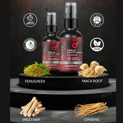 Matrix Vibes enlargement topical texture swirl indicates smooth, even spread.
