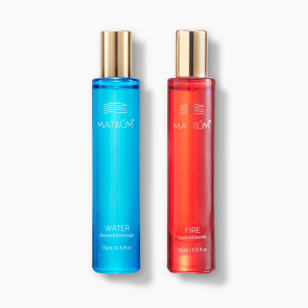 MATRÚM Relieve Period Cramps Roll-On bottle for on-the-go warmth and comfort.
