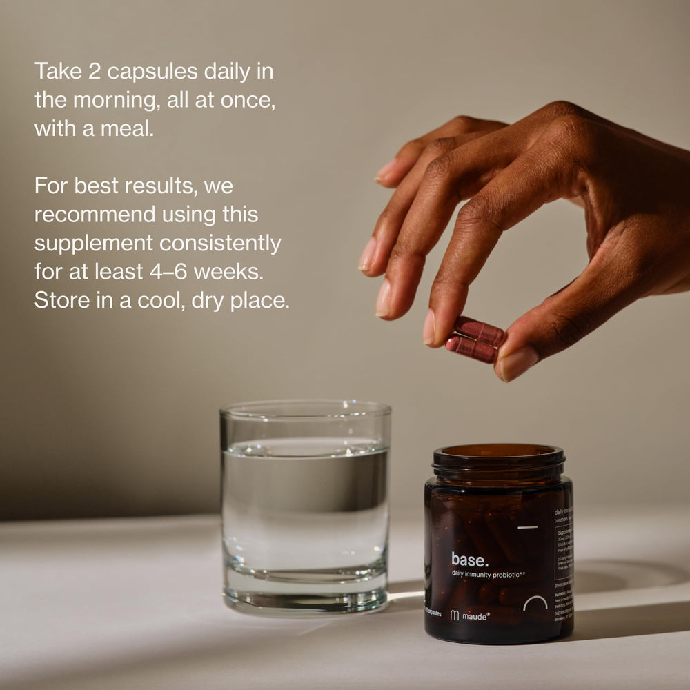 MAUDE Vitamin C and Zinc pills paired for immune support