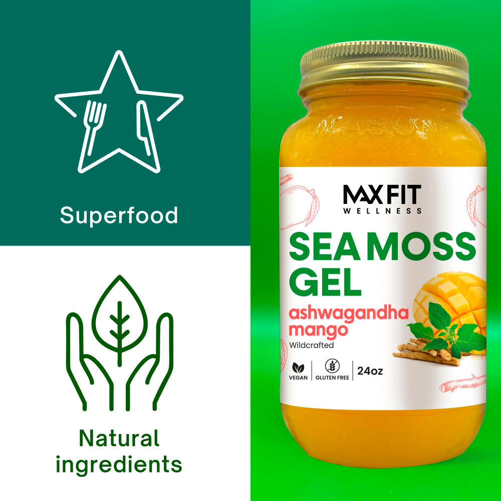 MAX FIT 24 oz gel jar with sealable lid for easy storage.