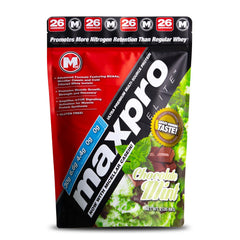 Max Muscle Maxpro Elite protein bottle provides convenient post-workout support.