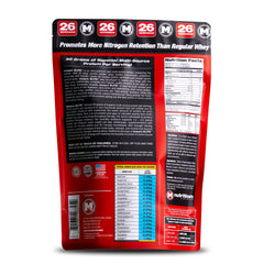 Max Muscle Maxpro Elite micellar-casein content emphasizes slow-release protein benefits.