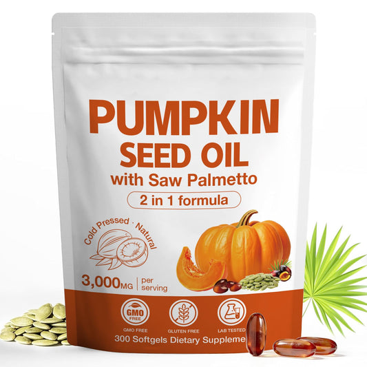 MaxHemp 3000mg pumpkin seed oil capsules bottle supports daily vitality