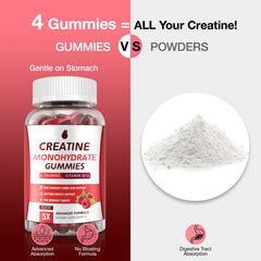 MaxHemp Creatine Gummies travel-pack packaging for gym or travel