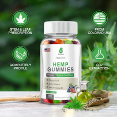 MaxHemp hemp gummies for pain relief bottle supports daily comfort