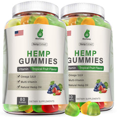 MaxHemp hemp gummies sleep bottle: unwind before bed