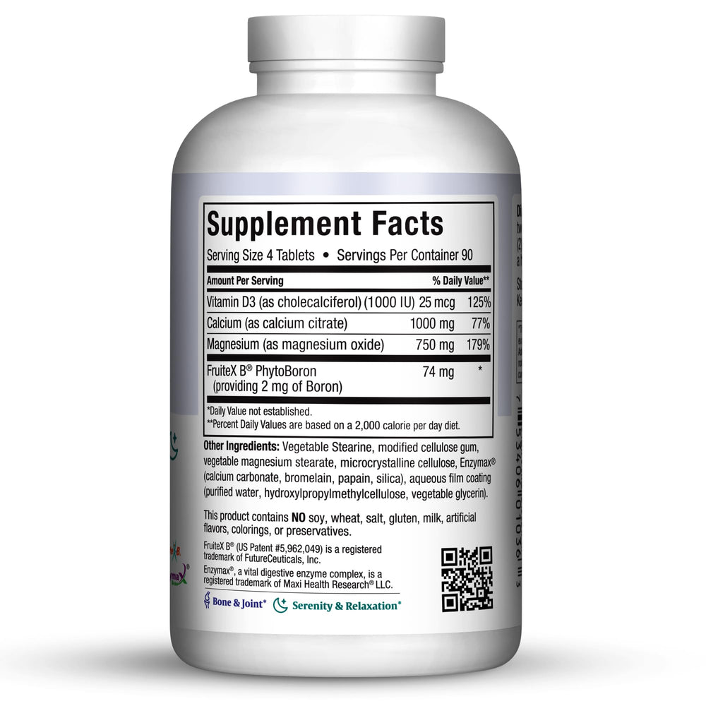 Maxi Health bottle side view emphasizing packaging and ingredients