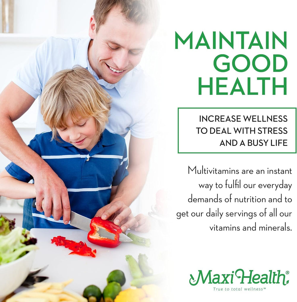 Maxi Health teens and adults chewable multivitamin pack