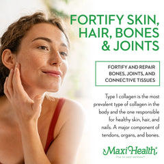 Maxi Health collagen in yogurt, smooth texture and daily versatility