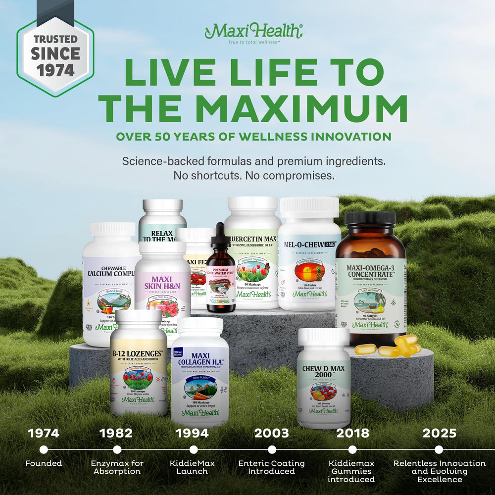 Aged garlic extract jar from Maxi Health Kyolic