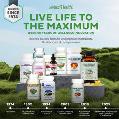 Aged garlic extract jar from Maxi Health Kyolic