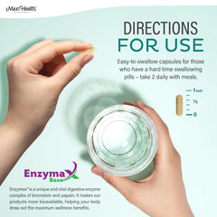 GMP-certified facility stamp on Maxi Health bottle confirms quality manufacturing