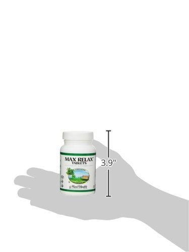 Maxi Health Night Relax tablets in low light suggest sleep-friendly calm.