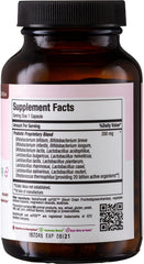 Front view of Maxi Health Probiotics bottle for daily use