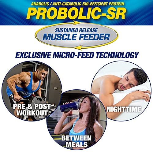 Maximum Human Performance Probolic-SR vanilla powder ready for a quick recovery.