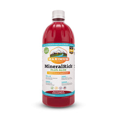 Maximum Living MineralRich bottle full for daily mineral and vitamin support