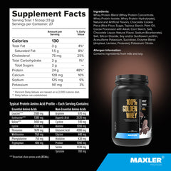 Maxler Golden Whey enzyme blend scene emphasizes digestion-friendly formula