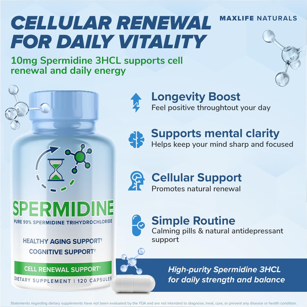 Close-up of MAXLIFE NATURALS 3HCL bottle label showing ingredient transparency.