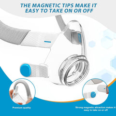 MAXMEDI F20 easy-assembly design simplifies connecting to the mask.