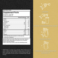 Max Muscle Maxpro Elite scoop close-up with 30 g serving for precise tracking.