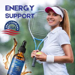 MaxuraFit dropper dispensing liquid drops for quick on the go nourishment
