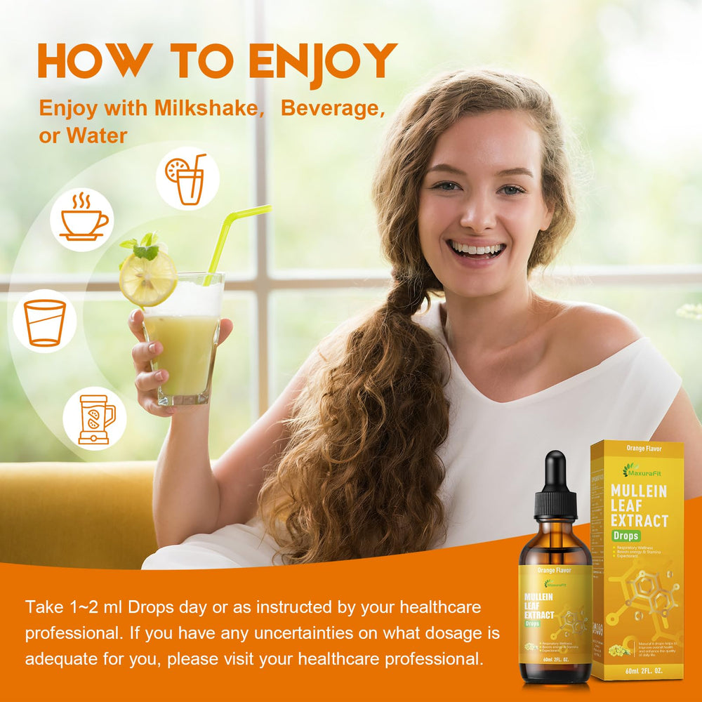 MaxuraFit Mullein Drops used in a pre-workout routine for clearer breathing