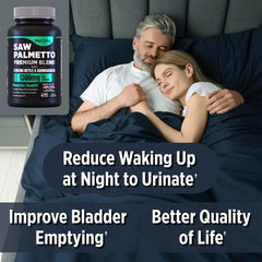 MaxVita Prostate Premium bottle highlighting stinging nettle for bladder comfort.
