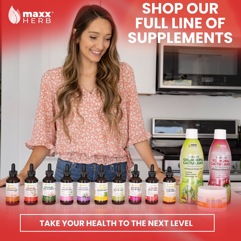 Maxx Herb Ashwagandha four-bottle pack for consistent daily use