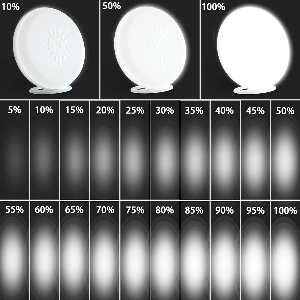 McDen dimmable brightness to tailor light to distance and mood