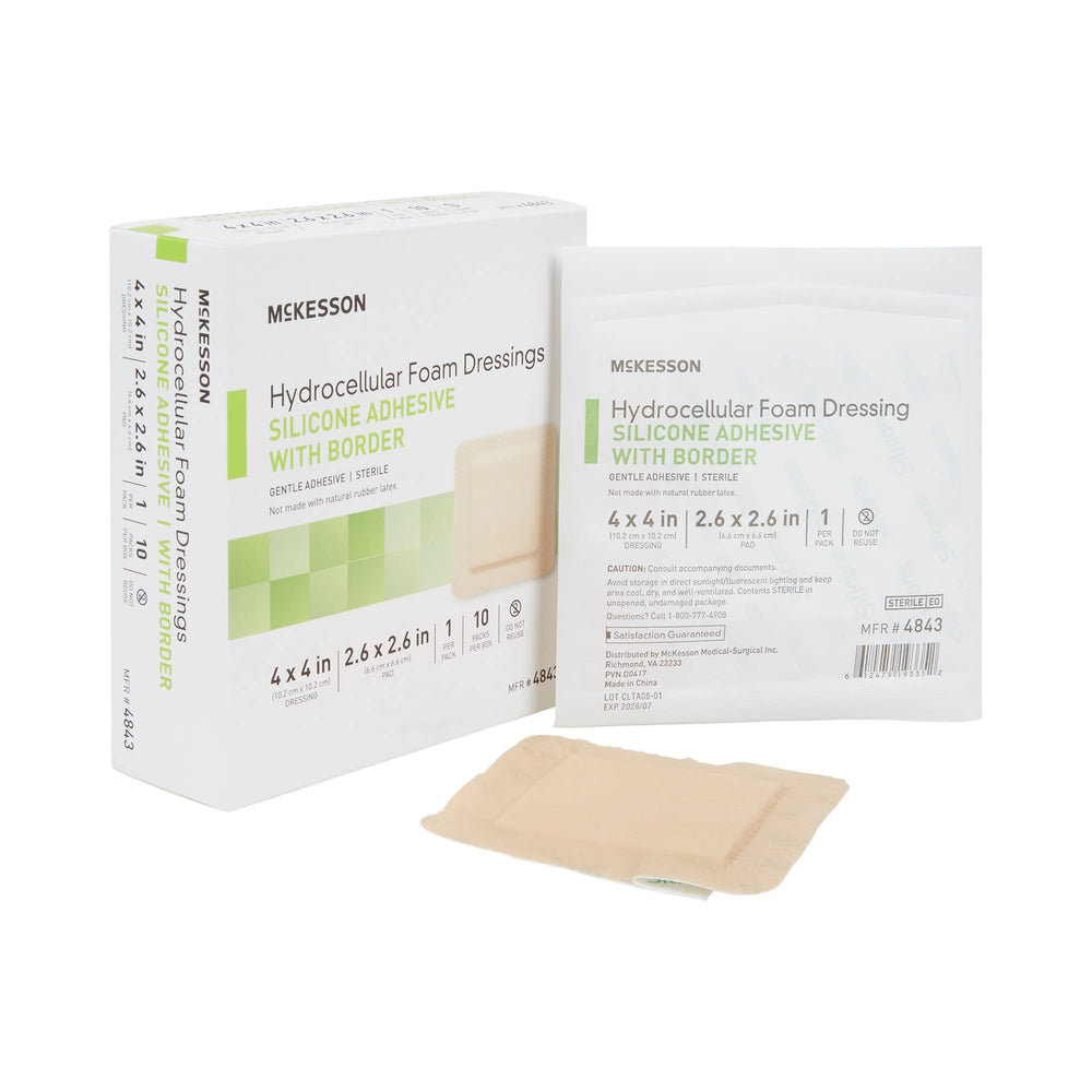 McKesson Hydrocellular breathable outer film resists moisture.