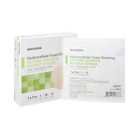 McKesson Hydrocellular foam dressing in sterile packaging for wound care