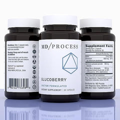 MD Process GlucoBerry capsules ready for easy morning take
