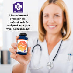 MD.LIFE Lock Jaw Assistance doctor-designed seal reinforces quality.