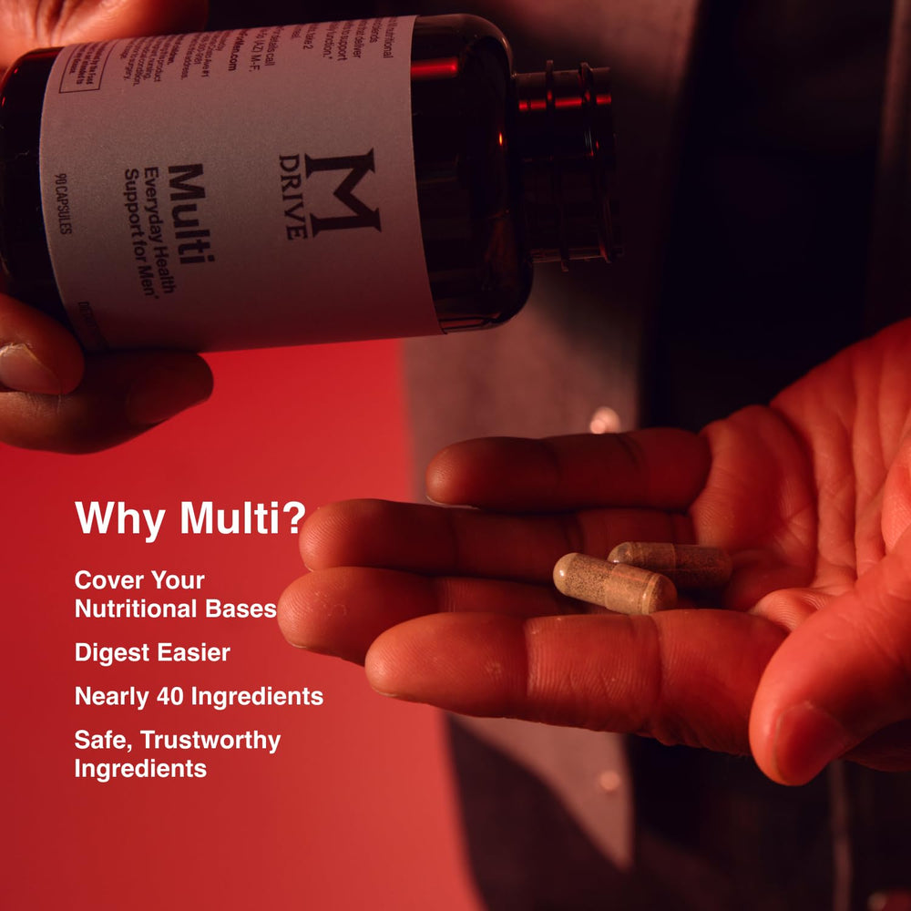 Mdrive CoQ10 energy support icon conveys daily vitality
