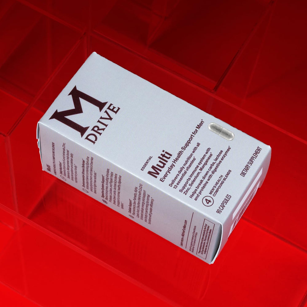 Mdrive packaging on shelf communicates brand reliability