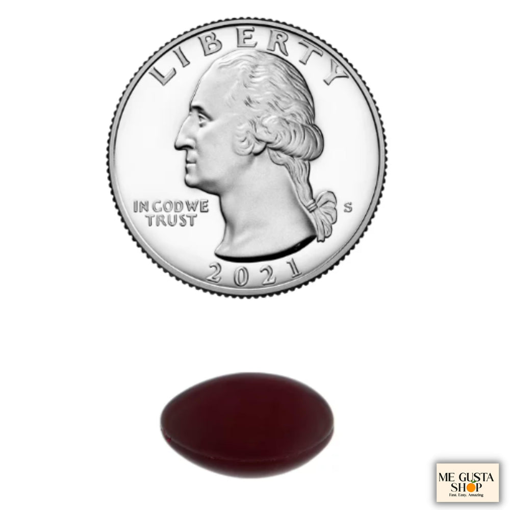 ME GUSTA SHOP Vision Formula 50+ softgel pills close-up for easy dosing