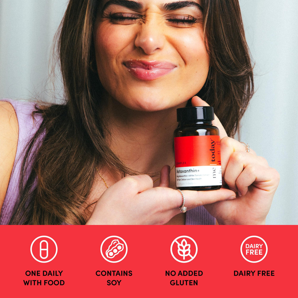 me today Skin health visuals indicating improved moisture and elasticity potential