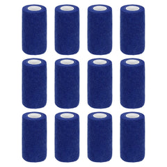 MECCANIXITY elastic cohesive bandage deep blue roll for secure, adjustable support.
