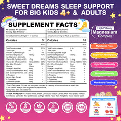 Meceilays gummies raspberry flavor ideal for kid-friendly bedtime routines