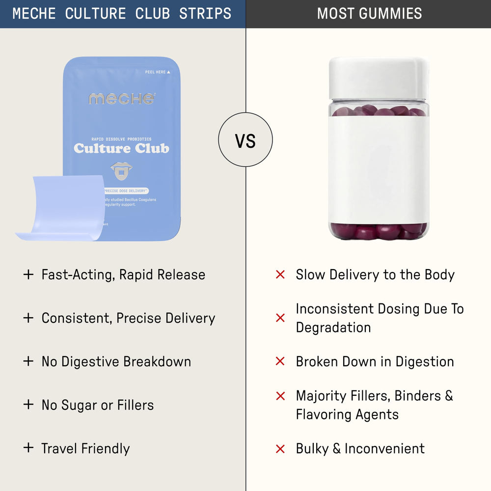 Meche Culture Club 30-strip pack for daily convenience