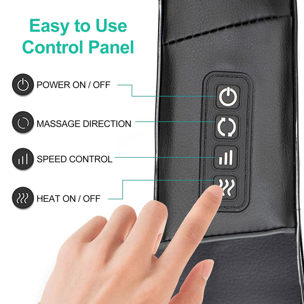 Medcursor Neck Massager adjustable strap lets you tailor fit for neck relief