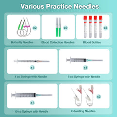 MedEduQuest durable reusable IV pad supporting repeated injections with minimal setup