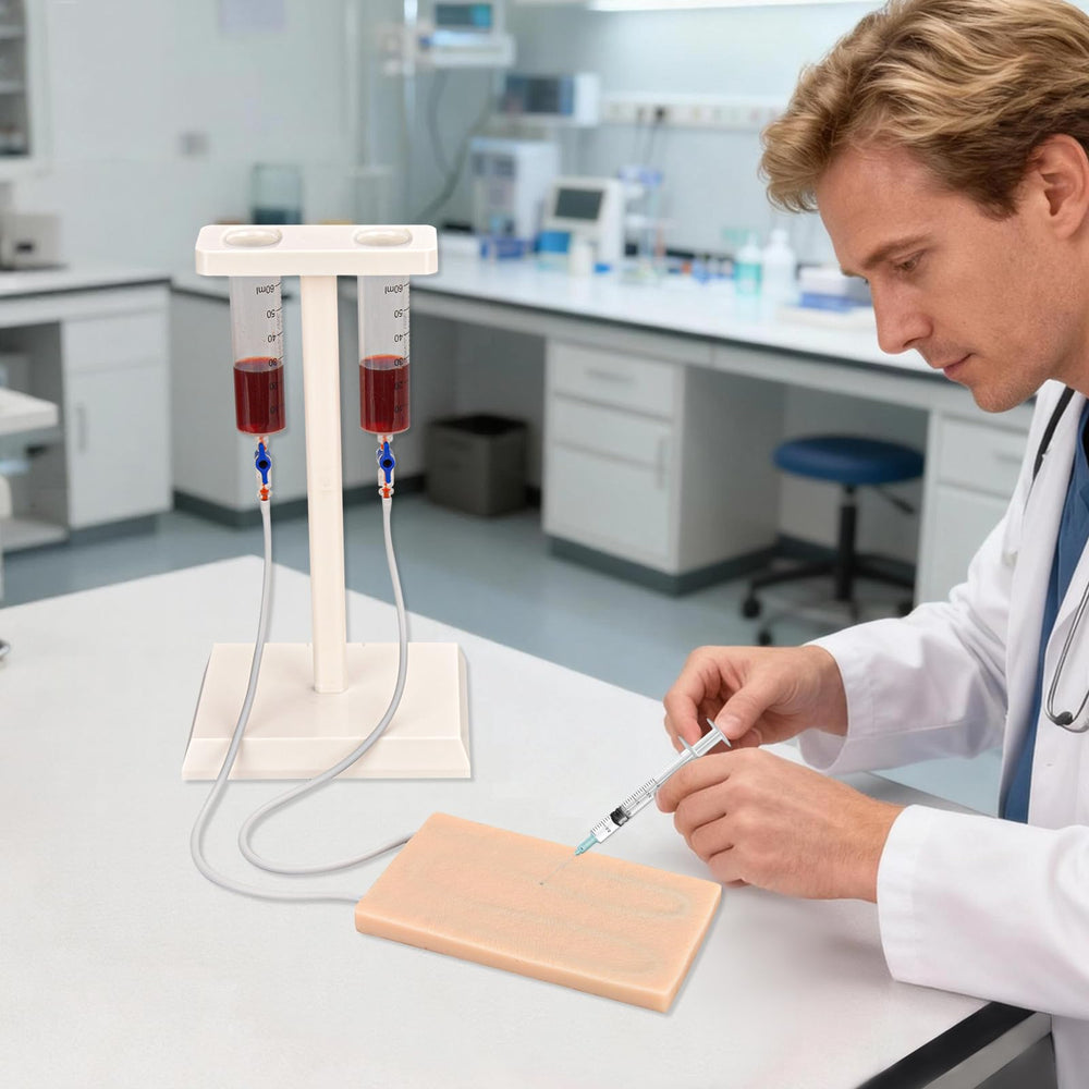 MedEduQuest venipuncture training kit offering versatile IV, phlebotomy, and cannulation practice