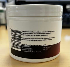 Medical Miracles Hemp Cream on hand for quick absorption.