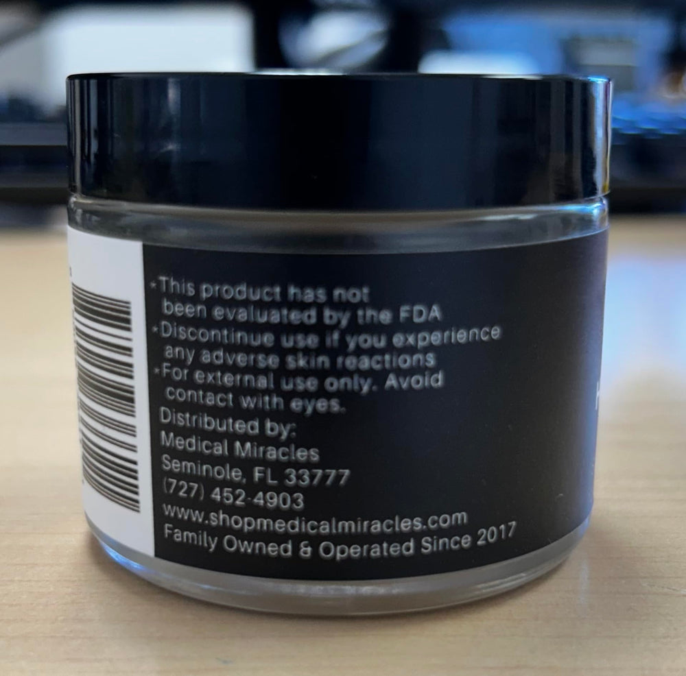 Medical Miracles hemp salve skin moisturizing with omega-rich formula