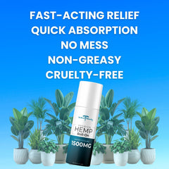 Medical Miracles roll-on dispensing close-up emphasizing easy-to-use design