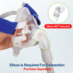 MEDICOLOR Airfit F20 Large no-elbow note clarifies compatibility.