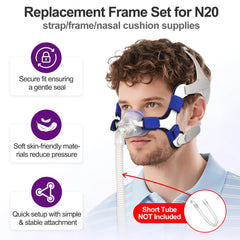 MEDICOLOR Airfit N20 headband small detail showing adjustable fit.