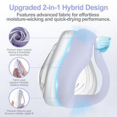 Medicolor fabric layer closeup highlights breathable, skin-friendly comfort