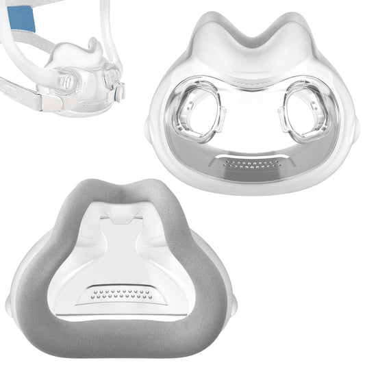 MEDICOLOR F30i memory foam cushions—2-pack for a softer, contour-friendly fit.